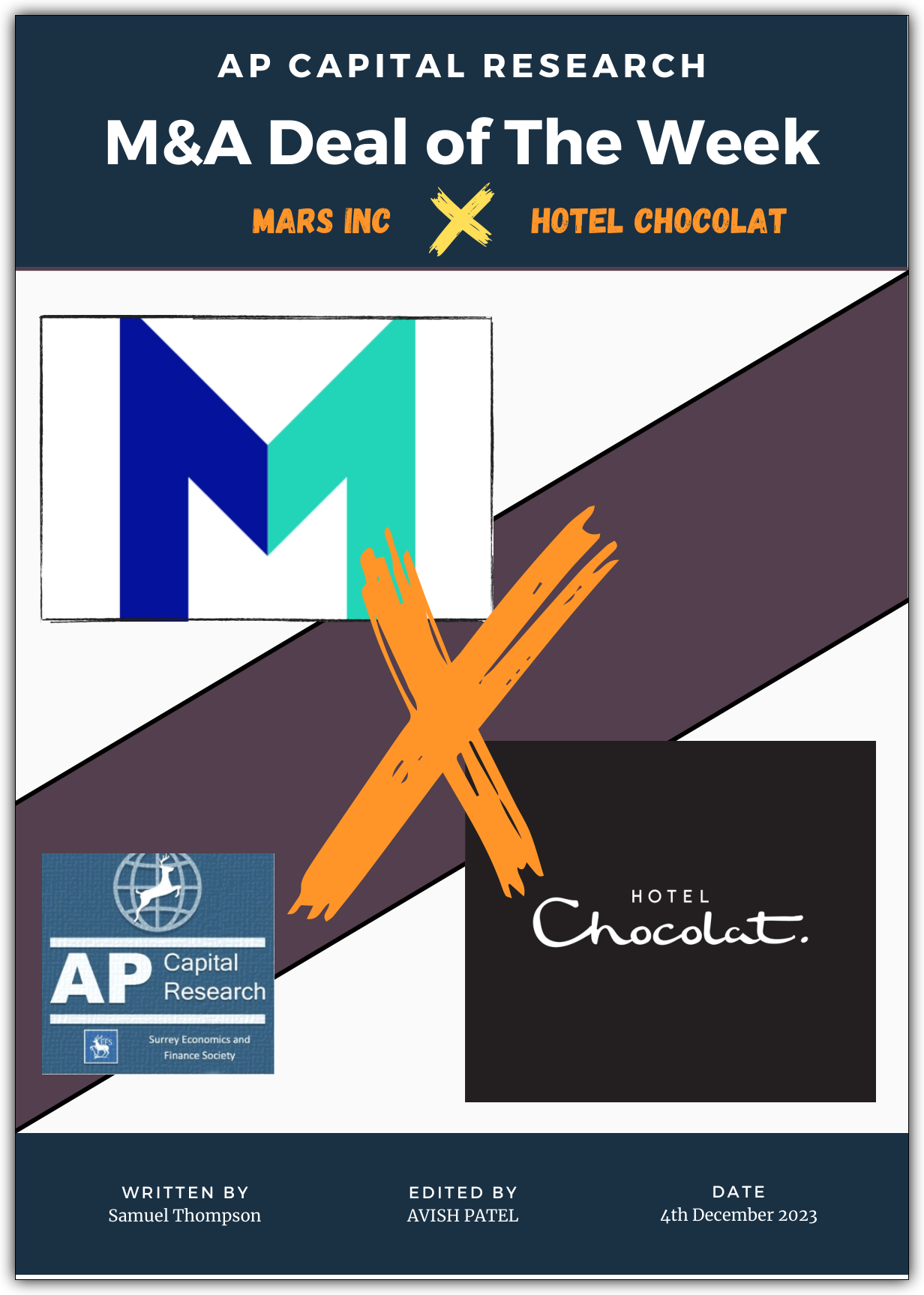 M&A Deal of the Week - Mars X Hotel Chocolat